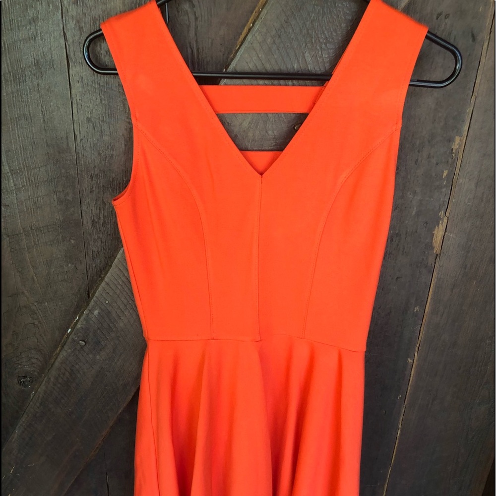 Bar III Orange Dress